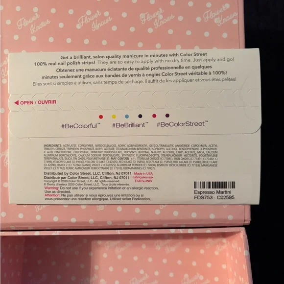 Color Street Espresso Martini Nail Polish Strips - Picture 2 of 3